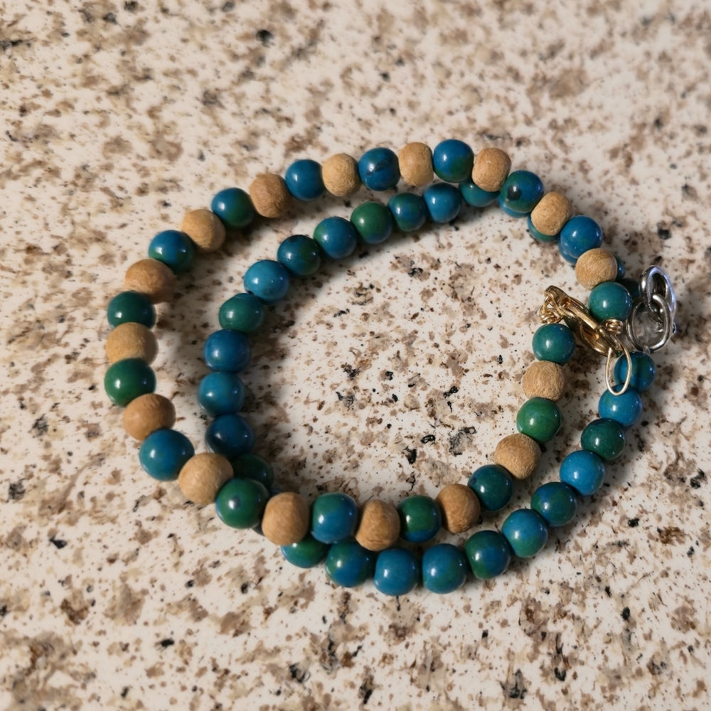 2 Wire Crysocla Handmade Bracelets